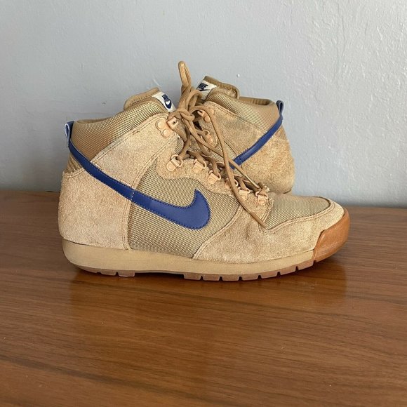 Vintage Nike Dunk Hi ACG Lava Sneakers 483254-9 Size US 9 Mens - Picture 2 of 12